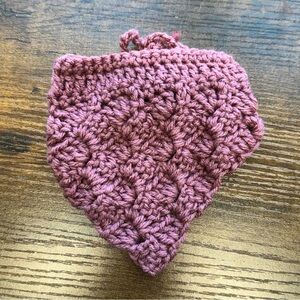 Hand Crocheted Cat Bandanna